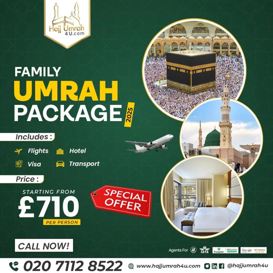 Affordable Spiritual Journey: Umrah Package from Belfast