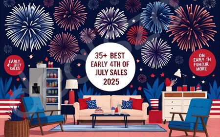35+ Best Early 4th of July Sales 2025: Top Deals on Electronics, Furniture & More