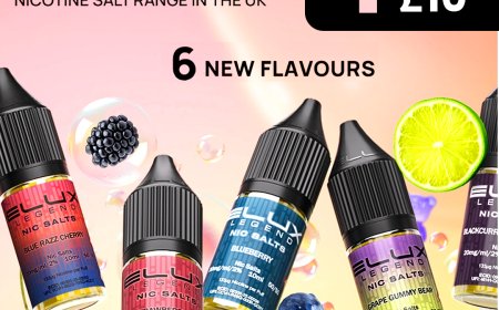 Elux Legend Nic Salts: The Ultimate Vaping Experience for Flavour and Satisfaction
