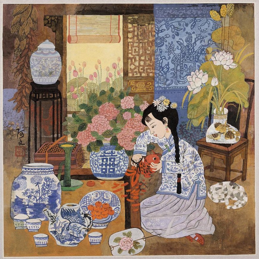 What was the role and significance of art in ancient China