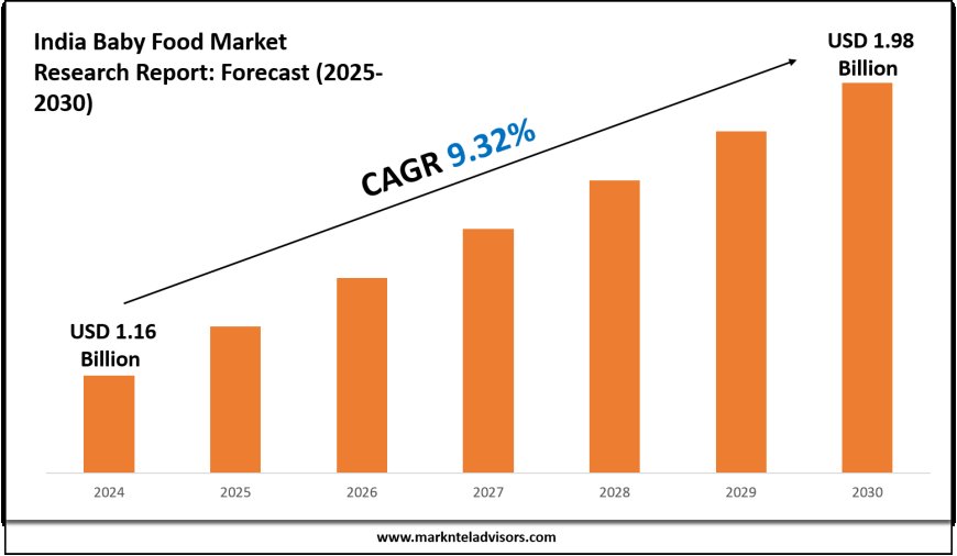 India Baby Food Market Forecast 2025–2030: Key Players, Trends & Outlook